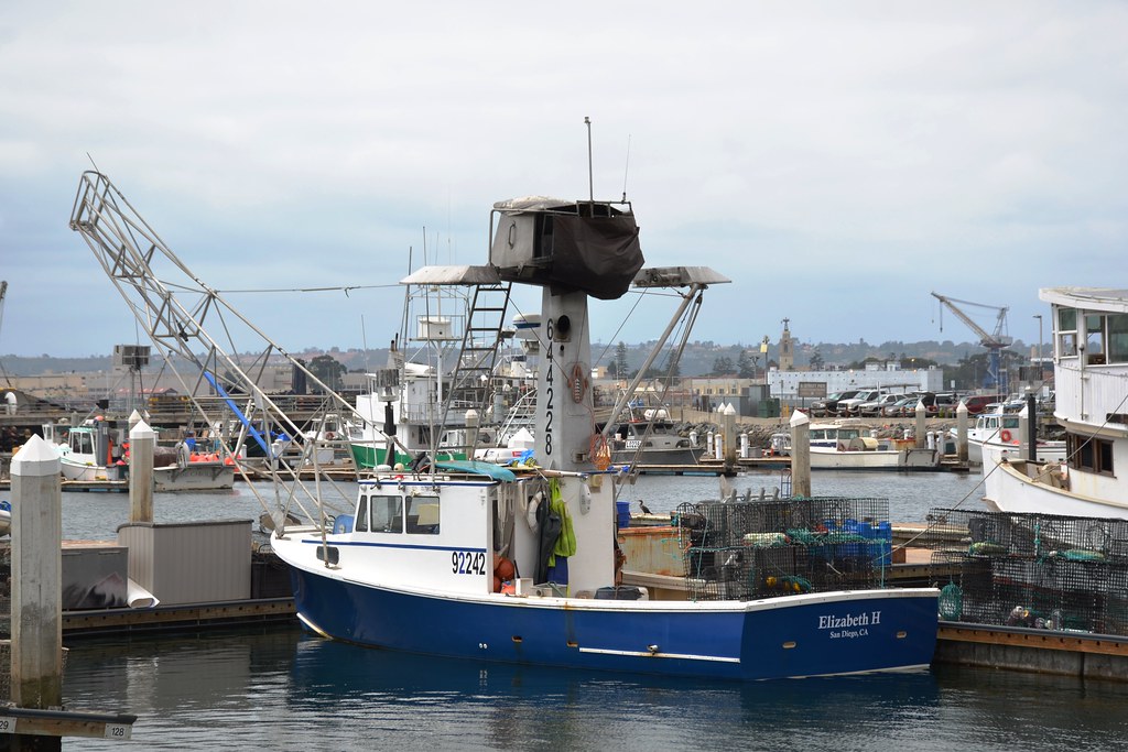 Fishing Boat, Commercial California, San Diego, "Elizabet… Flickr