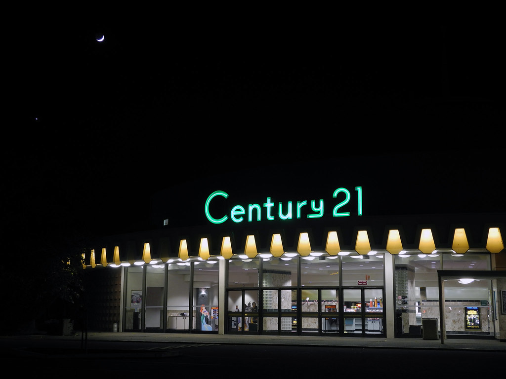 San Jose Century 21 with Moon and Venus 12052013 Flickr