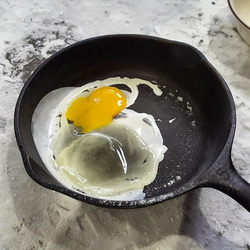 Freeze "fried" egg w/ 24F temperature Ryan Knapp Flickr
