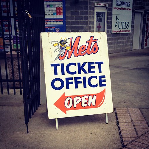 Just took a trip to the Binghamton Mets box office to pick… Flickr