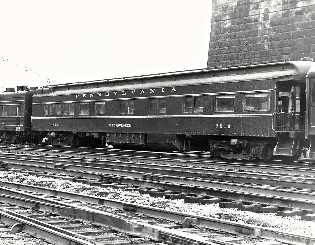 Pennsylvania Railroad office car 7510 "Pittsburgher" depar… Flickr