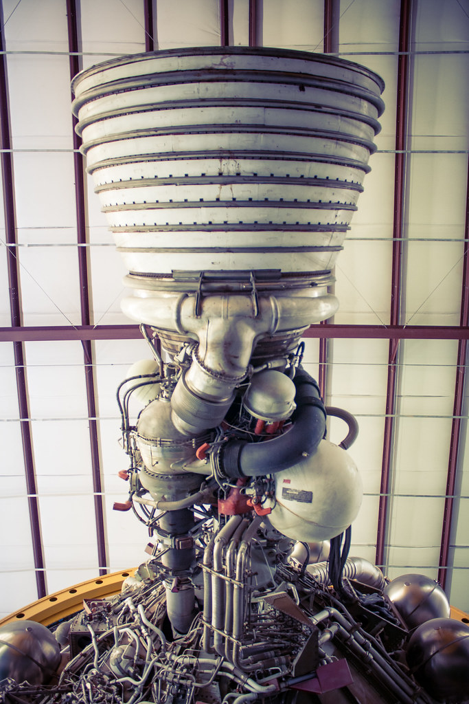 Saturn V (Detail) One of the components of the Saturn V ro… Flickr