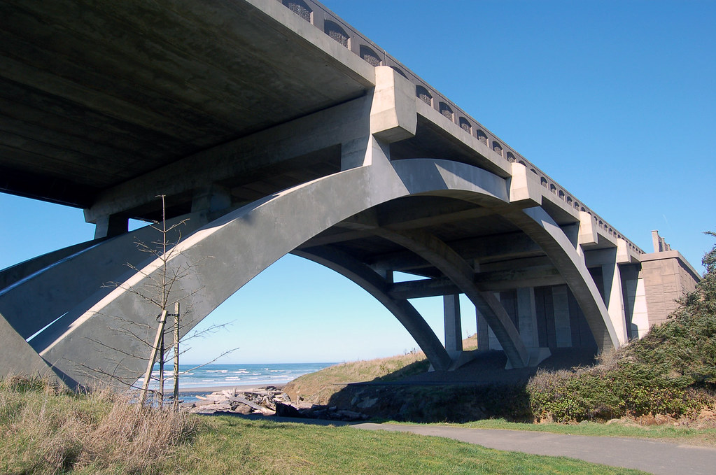 Spencer Creek Bridge Spencer Creek Bridge, Beverly Beach, … Flickr