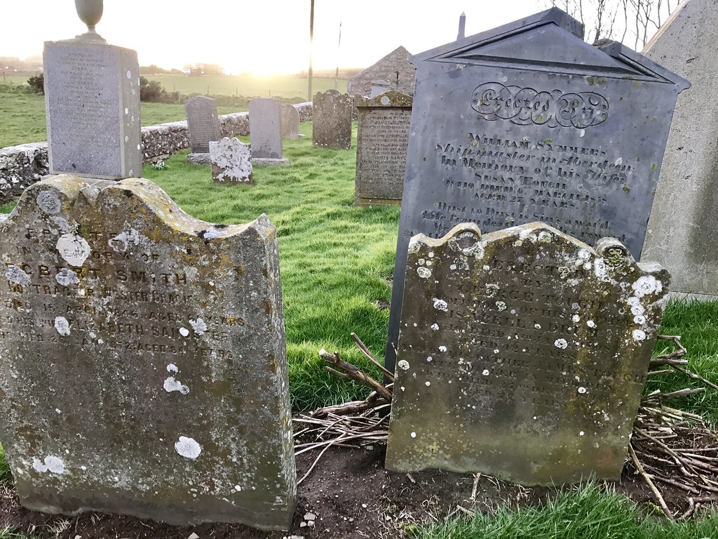 Belhelvie Kirk And Cemetery 1800 Aberdeen Scotland Flickr