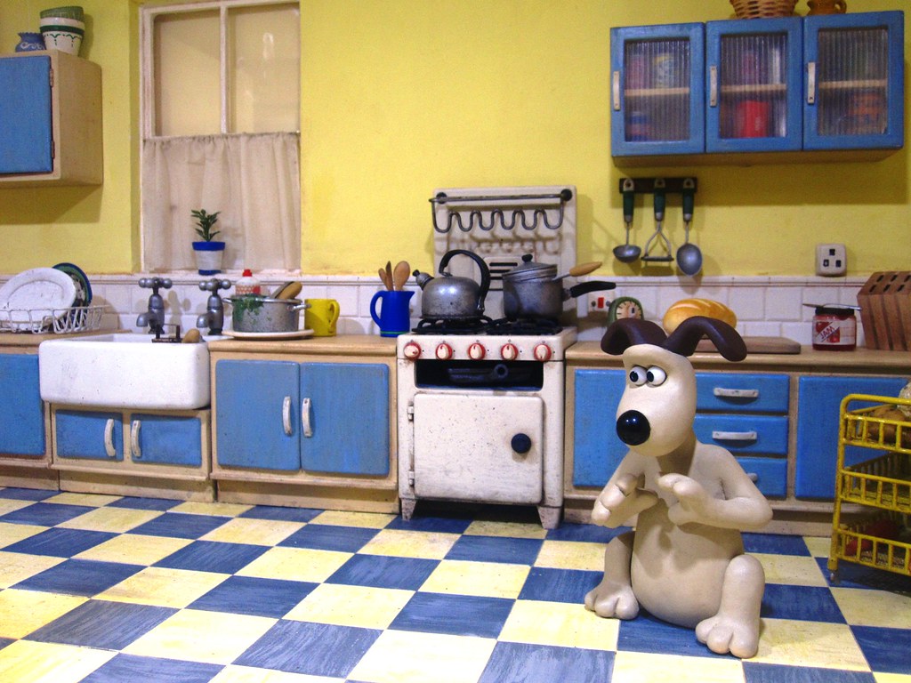 Wallace and Gromit kitchen set 3 From the Wallace & Gromit… Flickr