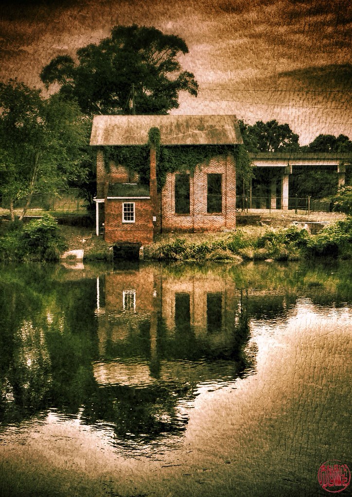 Old Pump House, Augusta Canal (19thc.) taken while runnin… Flickr
