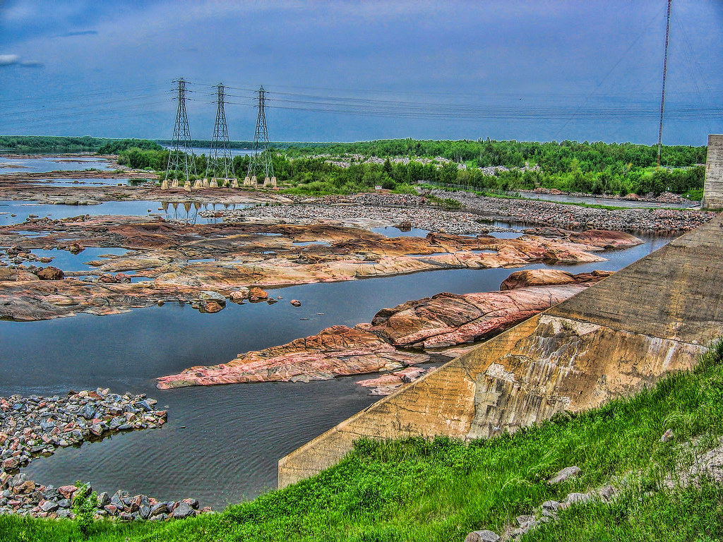 Elevation of Seven Sisters Falls, MB R0E 1Y0, Canada Topographic Map