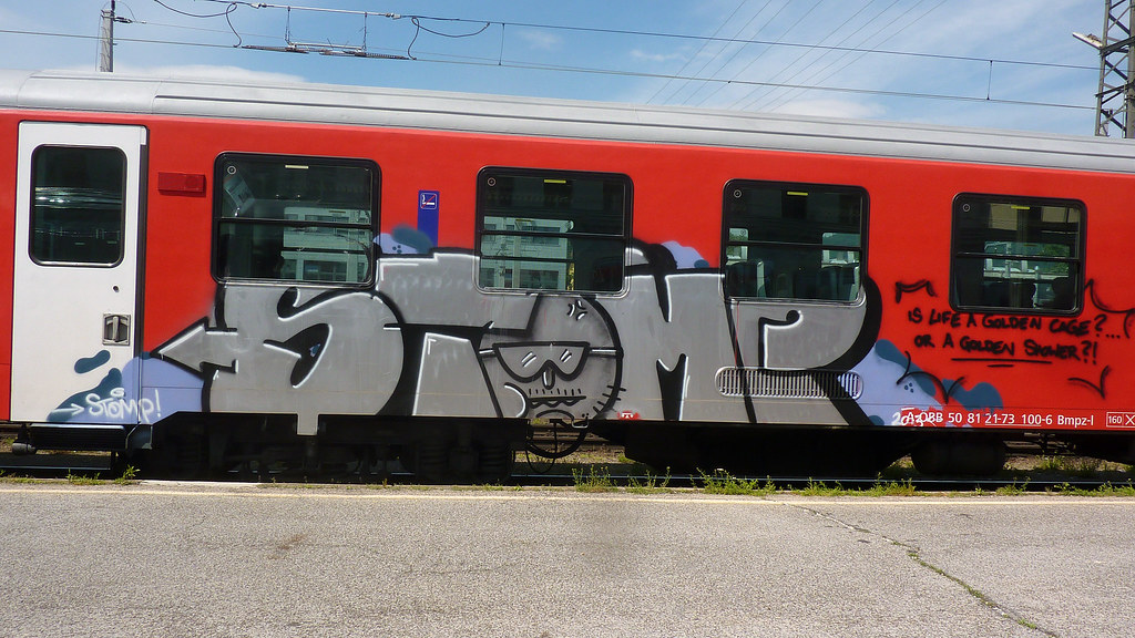 Graffiti in Graz 2013 Artist(s) Stomp kami68k [Graz & Allover