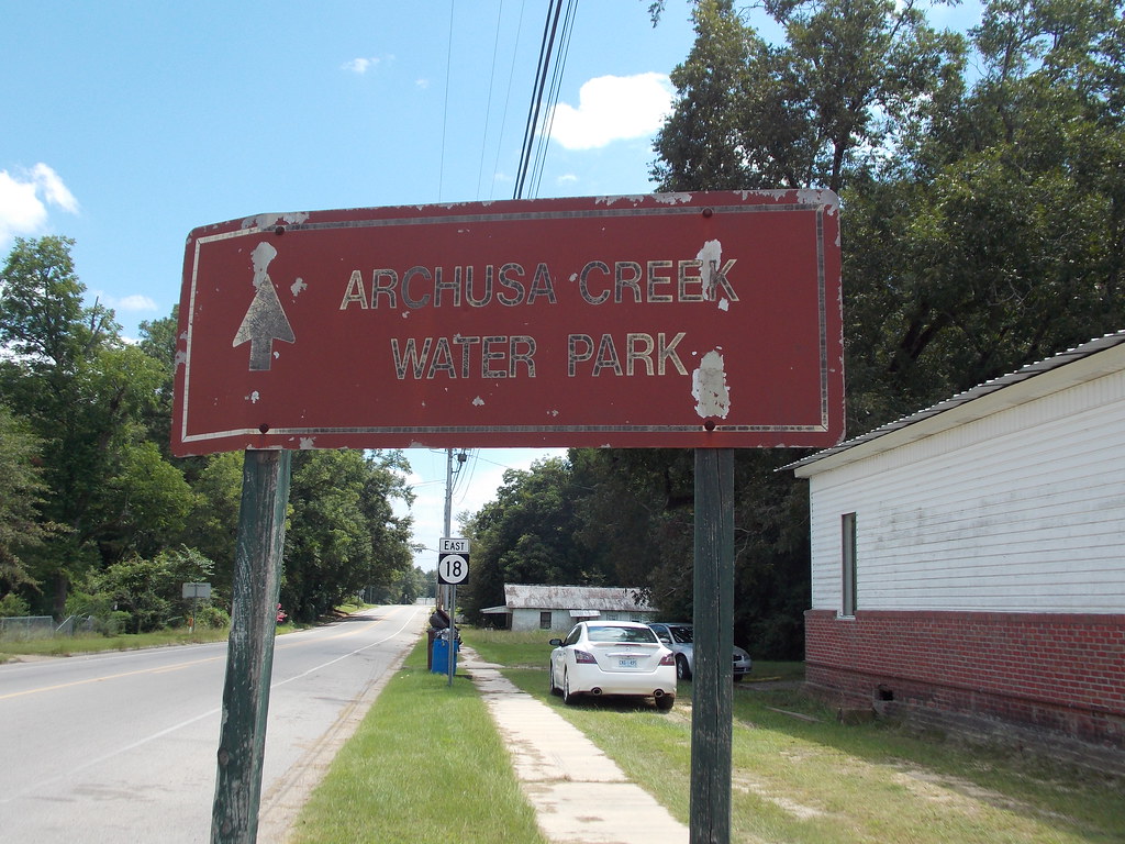 Archusa Creek Water Park SignPachuta, Ms. Lamar Flickr