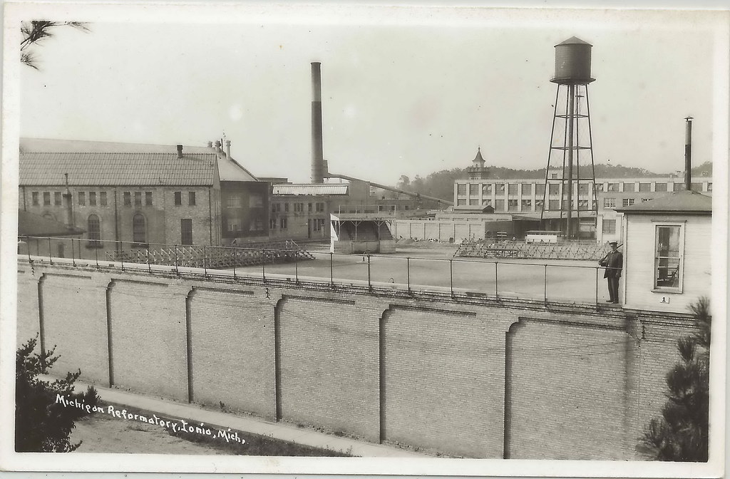 SW Ionia MI 1925 RPPC Michigans oldest PrisonThe Michigan … Flickr