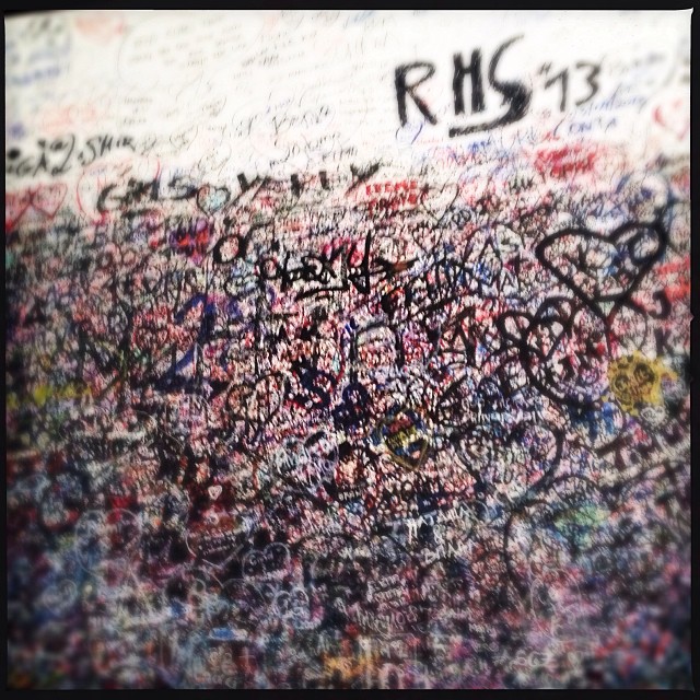 The wall Casa di Giulietta (posted via F… Flickr