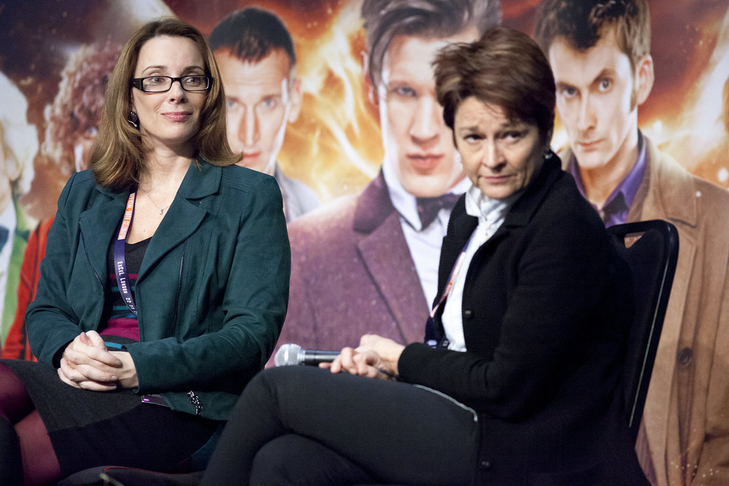 Nicola Bryant and Fielding Doctor Who Celebration … Flickr
