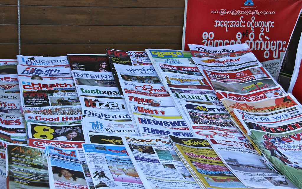 IMG_3185 There are a large number of newspapers for sale i… Flickr