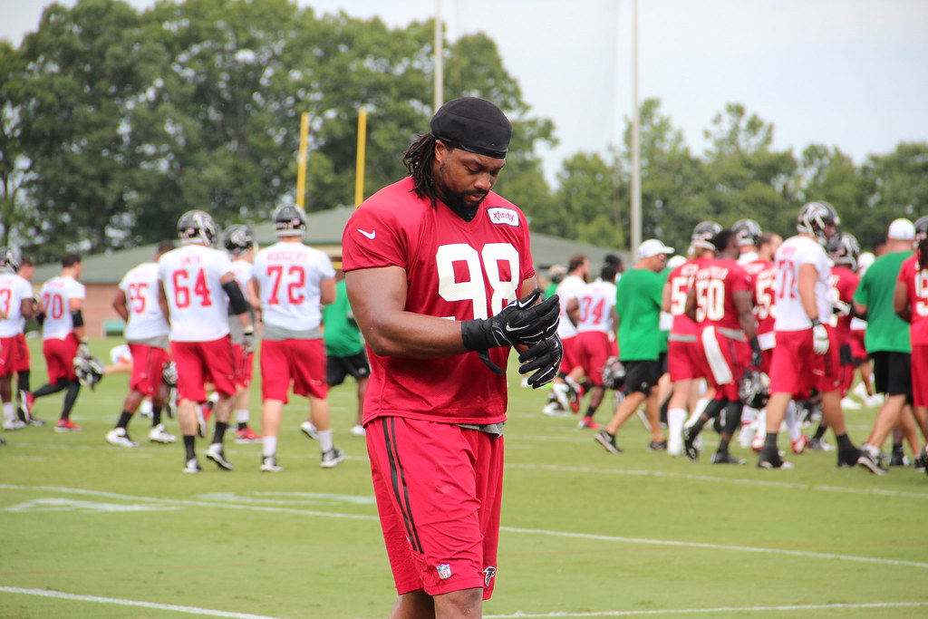 Cliff Matthews Atlanta Falcons training camp Thomson20192 Flickr