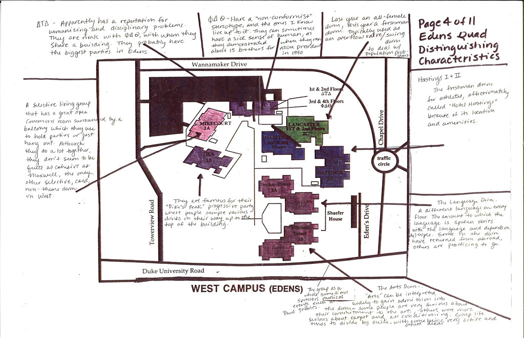 Duke University West Campus Map San J…
