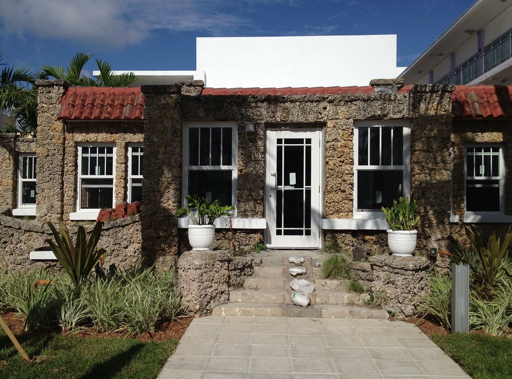 South Beach Coral Rock House Restoration Built 1916 Flickr