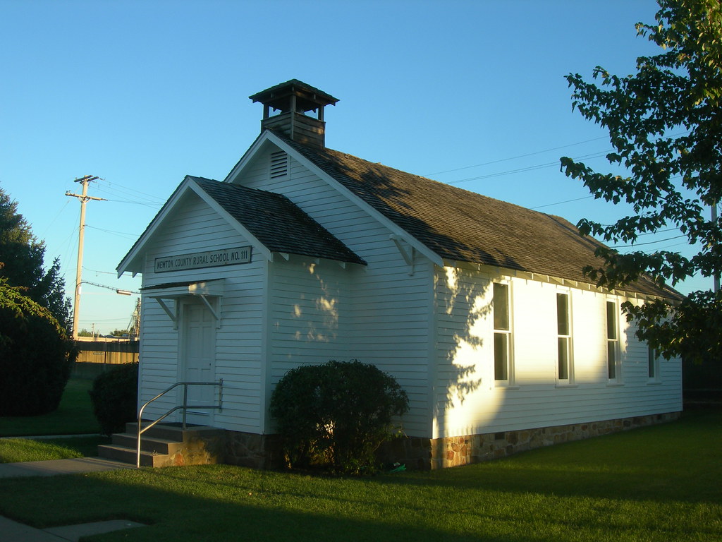 Rural School 111 Neosho, Missouri at the county museum. Jimmy