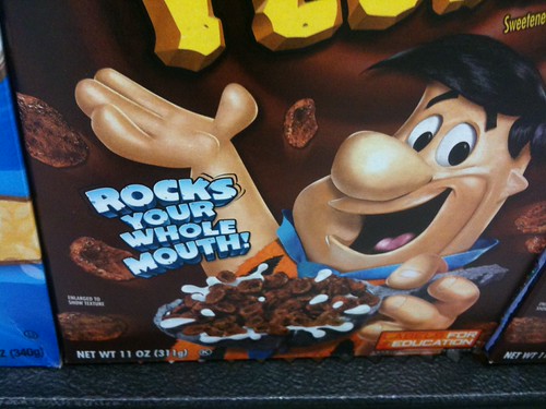 Cocoa Pebbles Cereal Fred Flintstone Cocoa Pebbles Cereal,… Flickr