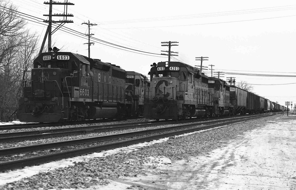 CSX 6603 Deshler, Ohio GP30's converge upon Deshler! We c… Flickr