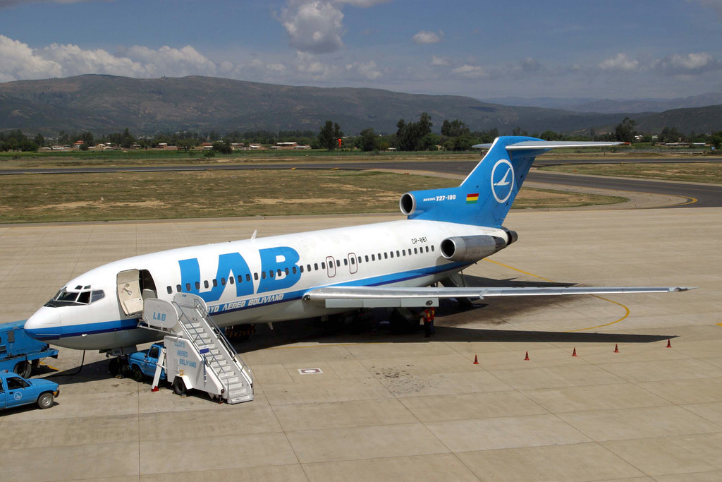 CP861 Boeing 7271A0 Lloyd Aereo Boliviano c/n 20279/748.… Flickr