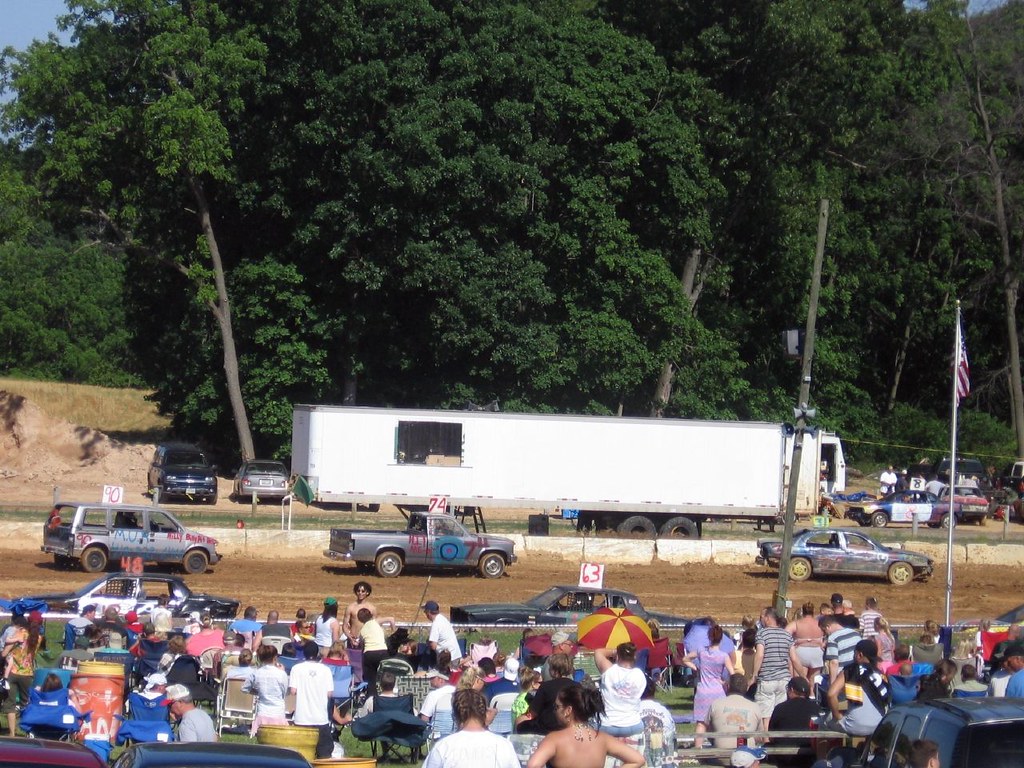 Arcadia Demolition Derby Demolition derby and short track … Flickr