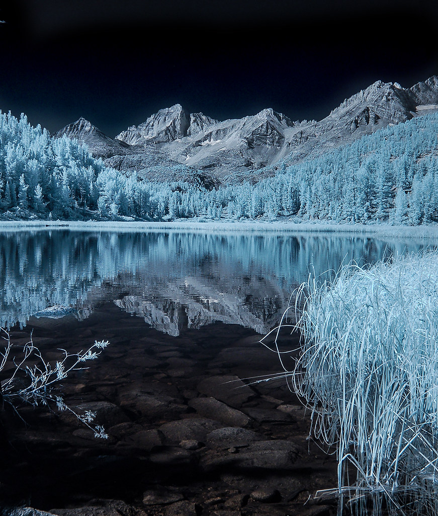 Marsh Lake in Infrared This beautiful lake is one of the s… Flickr