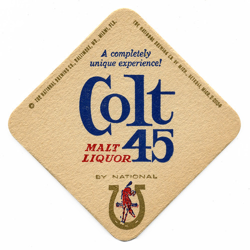 Colt 45 Malt Liquor The National Brewing Co., Baltimore, M… Bart