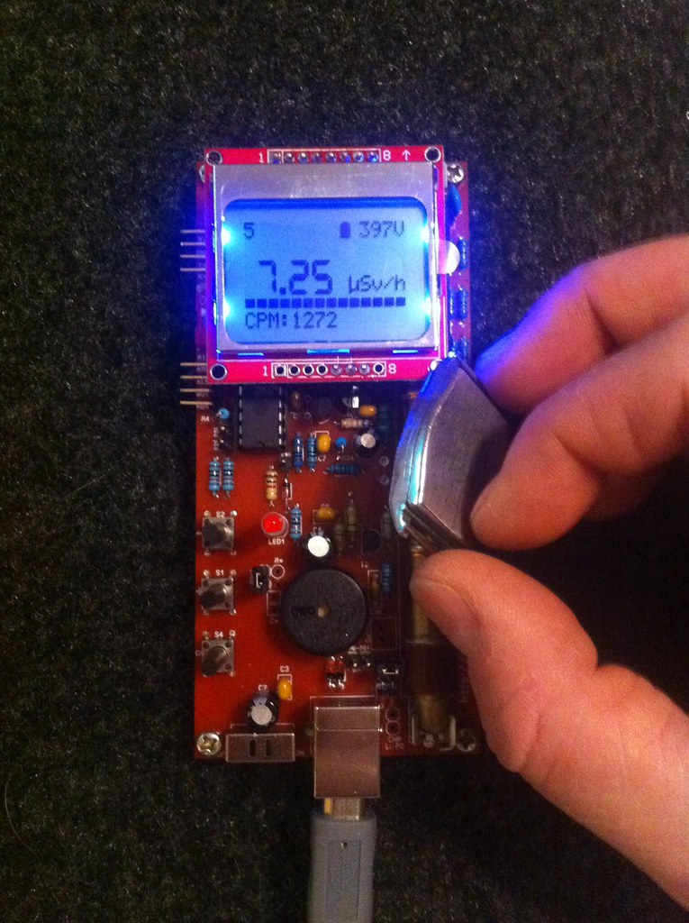 Radium clock confirmed with SBM20 Flickr