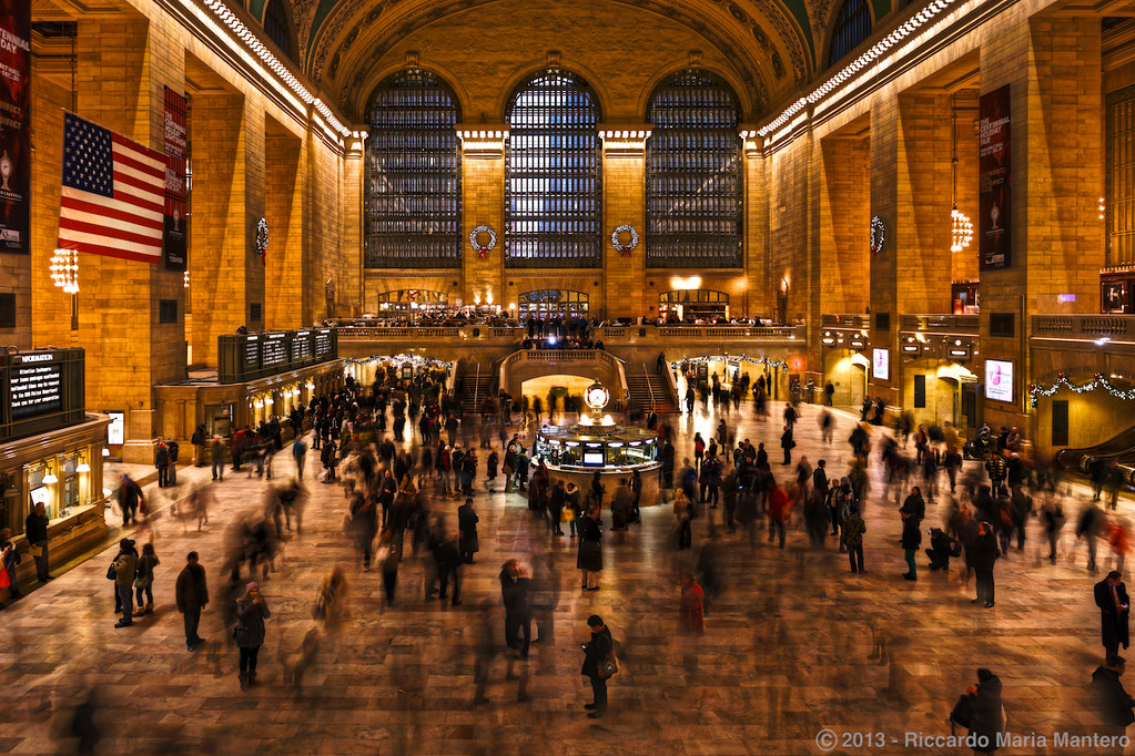 Grand XMas Central A classic view of the Grand Central Sta… Flickr