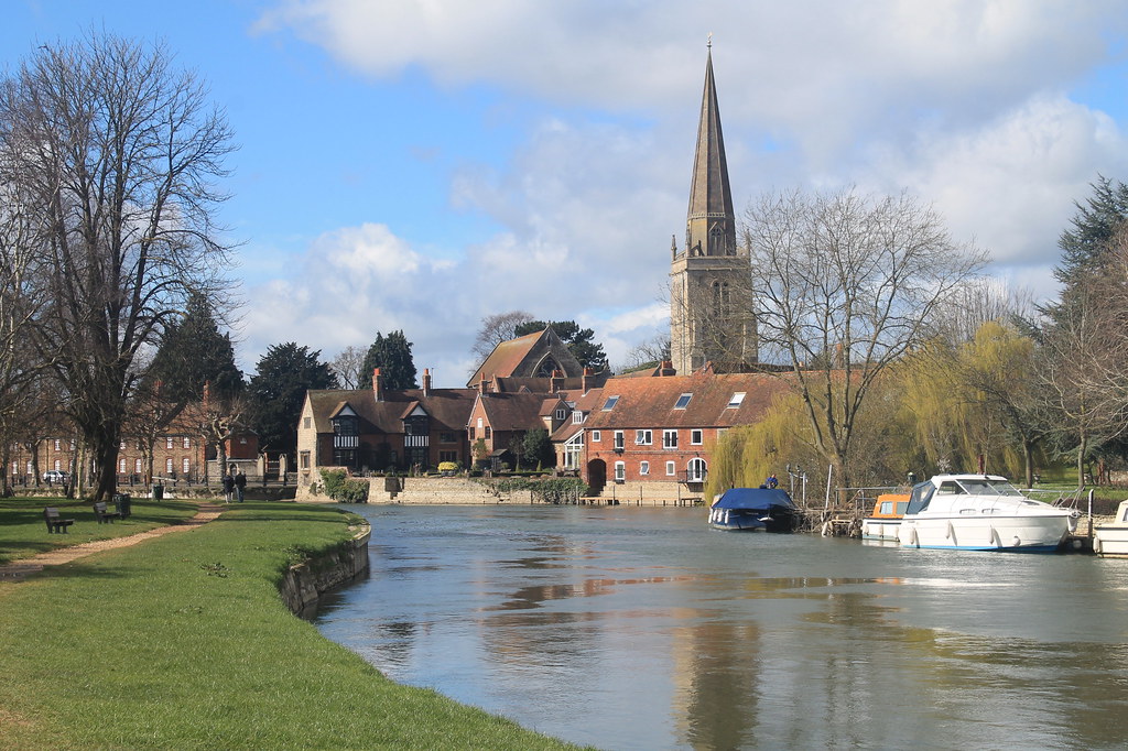 Abingdon view of St Helen's Church Thames path Abingdon … Flickr