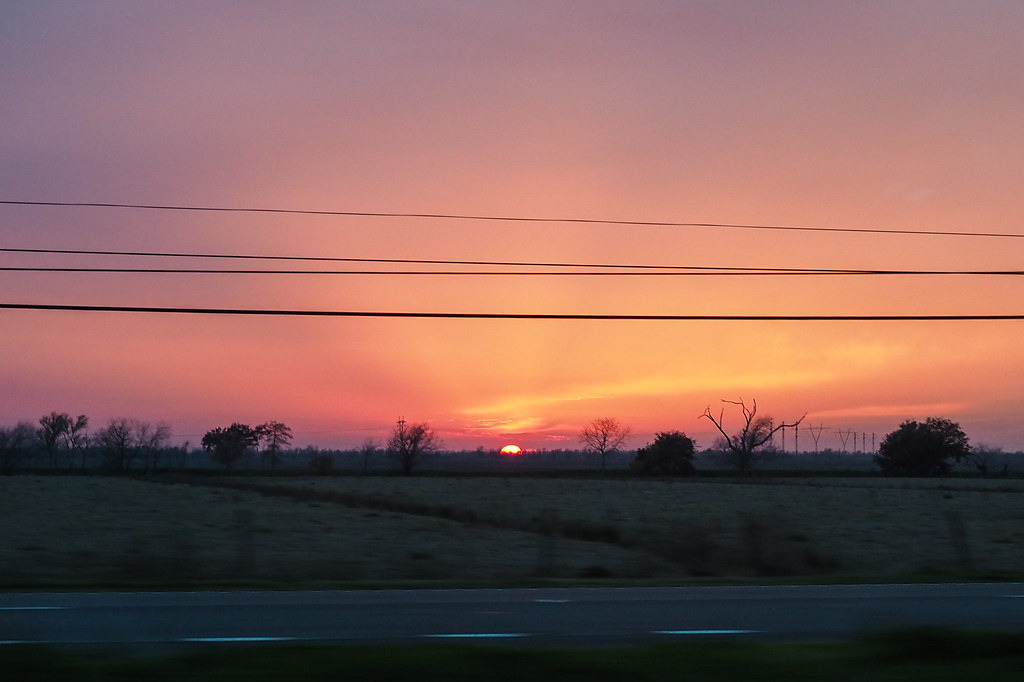 Highway 23 Sunset South of Jesuit Bend Don Pirolo Flickr