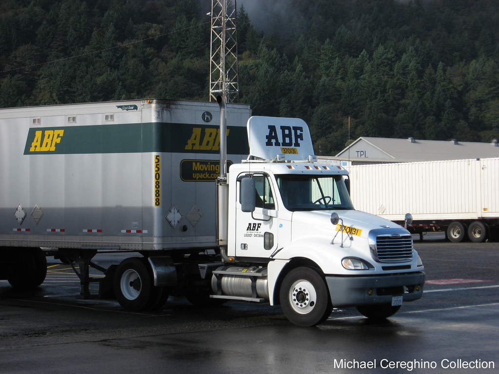 ABF Freightliner Columbia, unit 370131 a rare ABF Freightl… Flickr