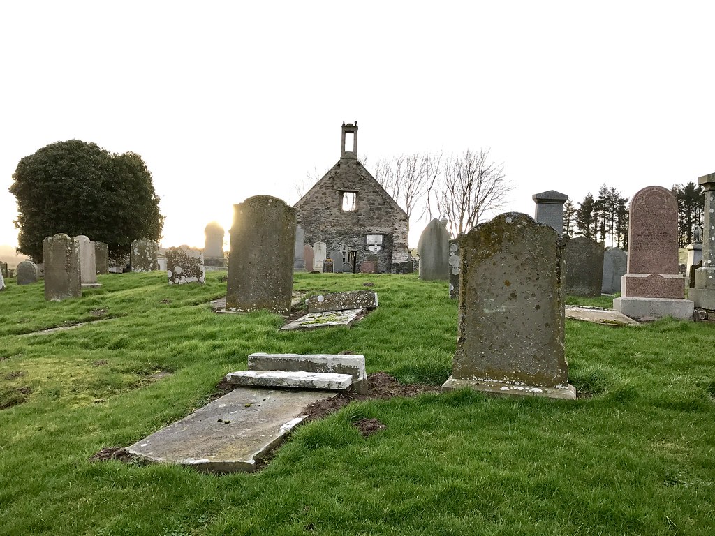 Belhelvie Kirk And Cemetery 1800 Aberdeen Scotland Flickr