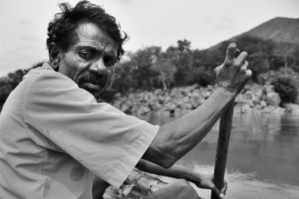 Boatman The boatman who toured us through the beautiful Ho… Flickr
