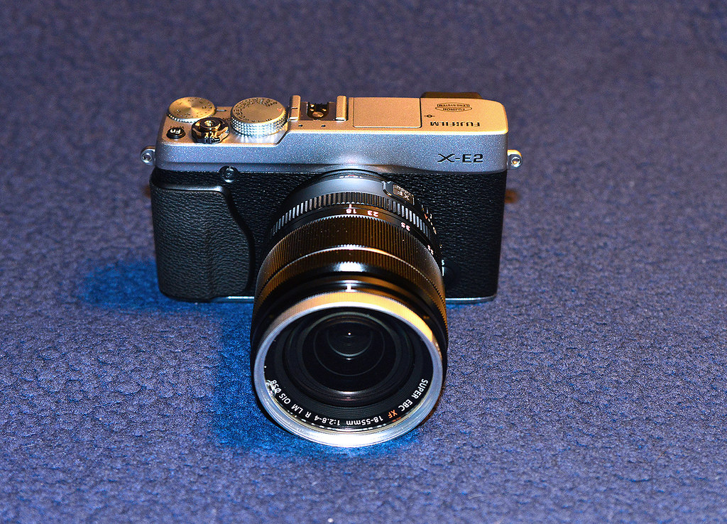 Fuji XE2 camera and matching 1855mm f2.84 Fujinon lens Flickr