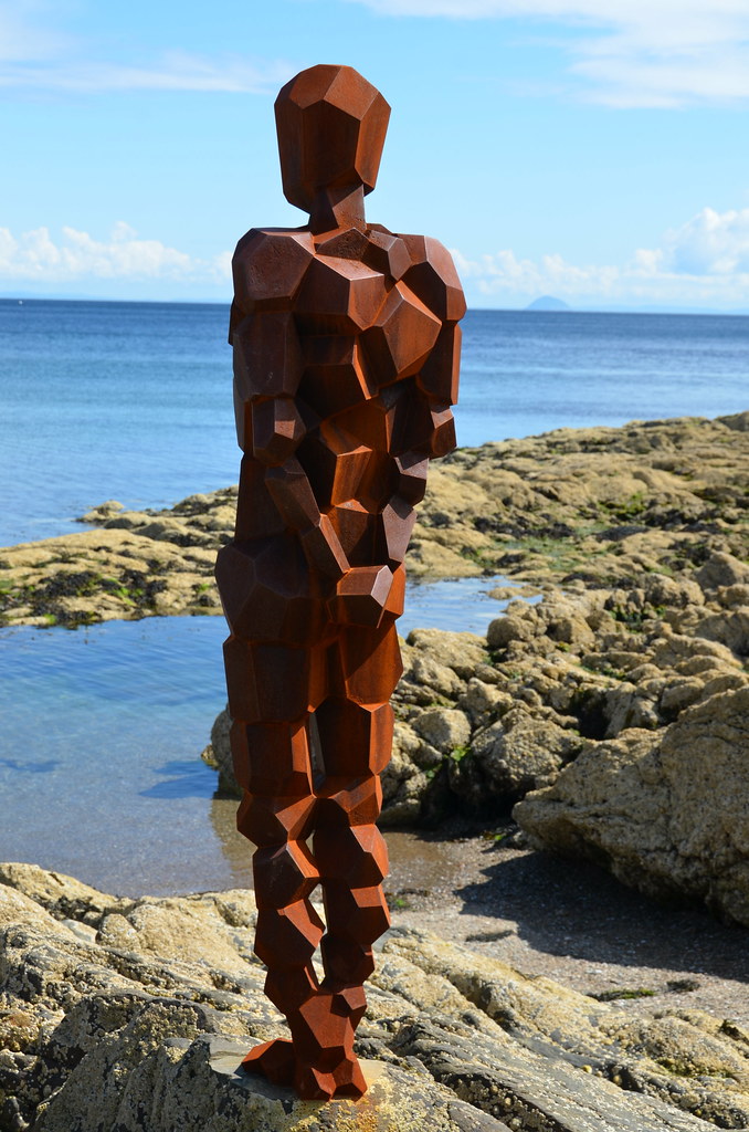 005 Antony Gormley LAND Saddell Bay Antony Gormley L… Flickr