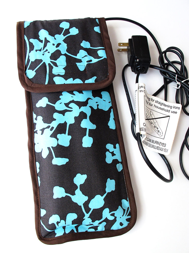 Travel Flat Iron Case A travel flat iron case I made using… Flickr