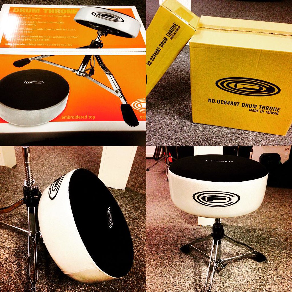 New throne!!! By Orange County Drums throne drumthrone … Flickr