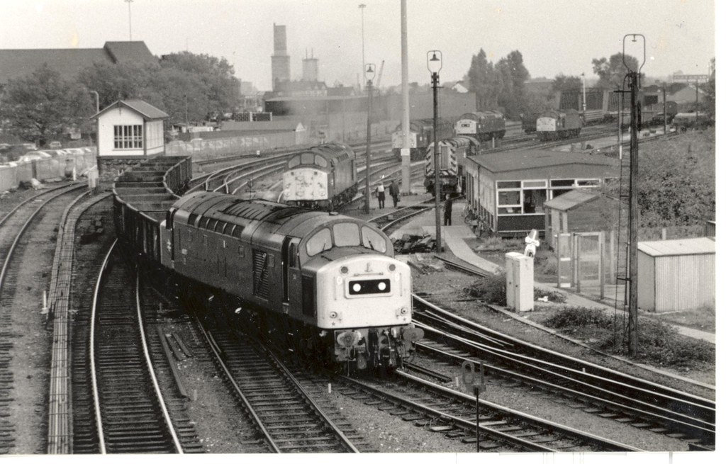 KA Class 40s Warrington Bank Quay Low Level January 1985 Flickr