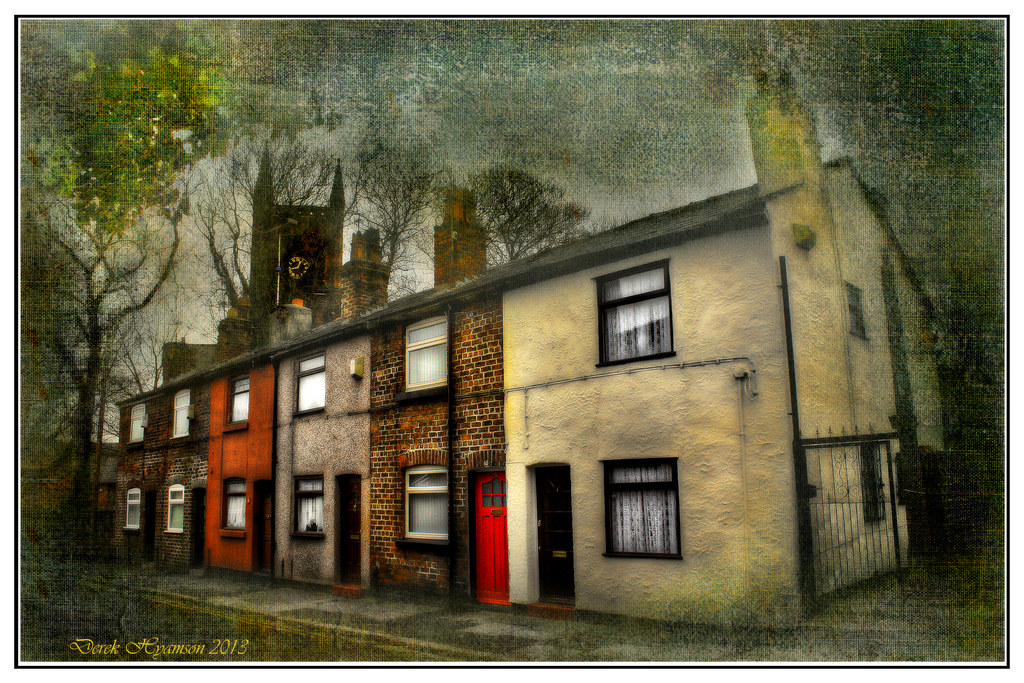 MEADOW LANE. WEST DERBY Cottages in Meadow Lane. West Derb… Flickr