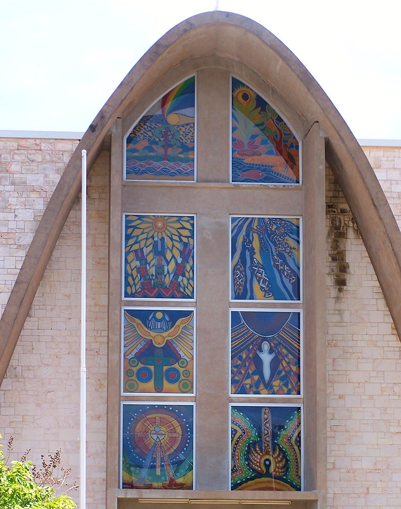 St Mary's Cathedral, Darwin The stained glass windows at t… Flickr