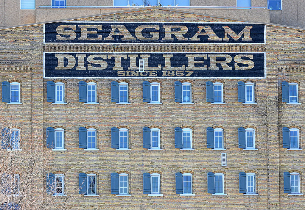 seagrams Local landmark. Used to be a distillery, now it's… Flickr