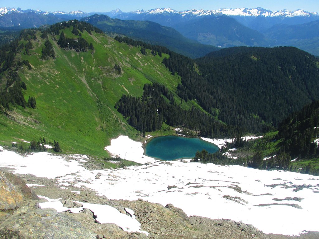 Sauk Lake below daffish Flickr