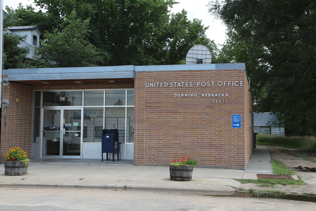Dunning Nebraska, Post Office, 68833, Blaine County NE Flickr
