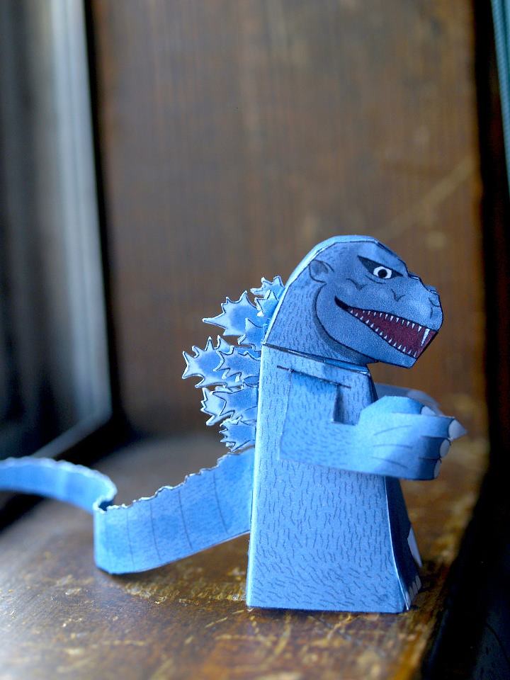 godzilla 54 papercraft shaun Flickr