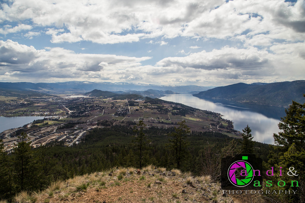 views of ellison lake, okanagan lake and kelowna from the … Flickr
