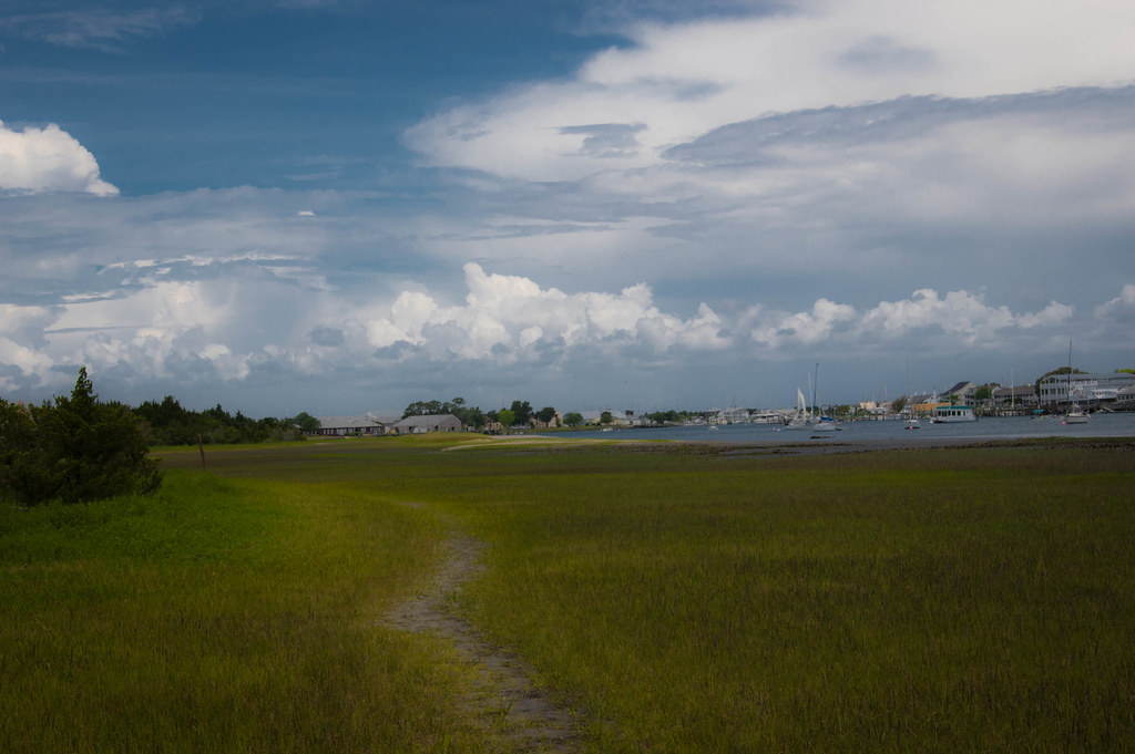 Elevation of Marshallberg, NC, USA Topographic Map Altitude Map