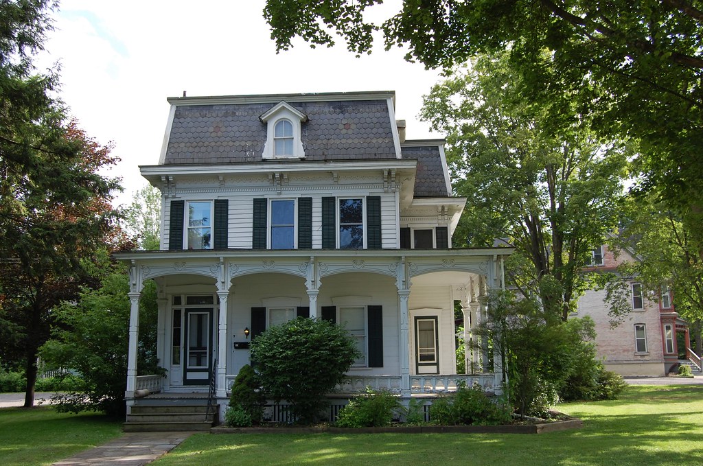 Former Rowley House Cortland, NY This large home with th… Flickr