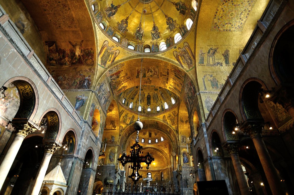 Interior View of St. Mark's Basilica, Venice, Italy a photo on Flickriver