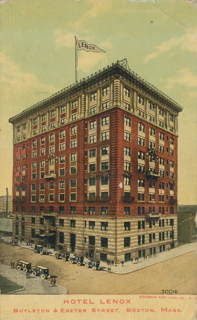 Hotel Lenox Boston, Massachusetts Mailed from Back Bay S… Flickr